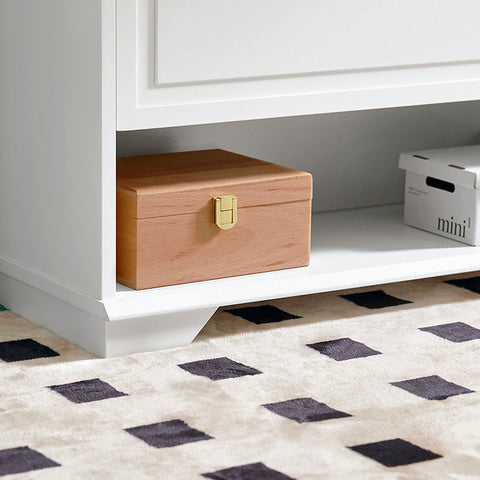 Rootz Shoe Cabinet Tipper - Shoe Storage - Shoe Organizer - Compact Design - Versatile Storage - Durable MDF & PB Material - 120cm x 111cm x 26cm