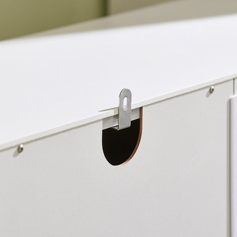 Rootz Shoe Cabinet with 2 Flaps - Shoe Tipper - Shoe Dresser - Versatile Storage - Space-Saving Design - Organized Entryway - MDF and Pine Construction - 102cm x 96cm x 24cm