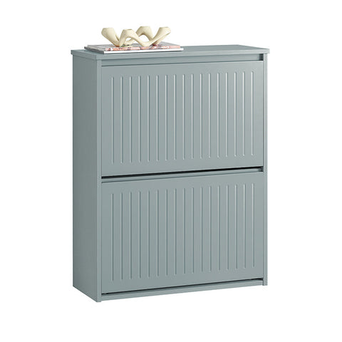 Rootz Adjustable Shoe Cabinet - Shoe Tipper - Shoe Rack - Versatile Storage - Adjustable Compartments - Easy Assembly - 61cm x 81cm x 26cm