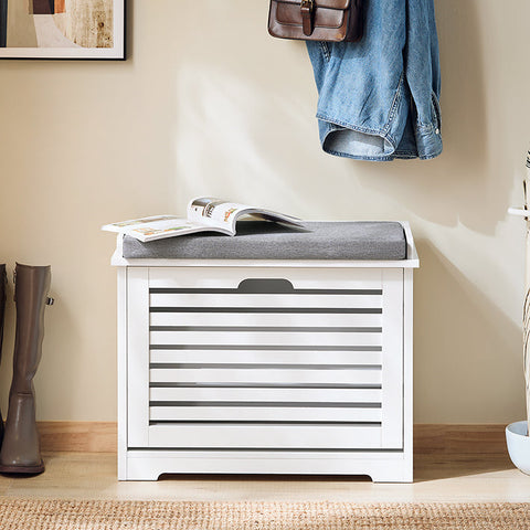 Rootz Shoe Cabinet - Shoe Organizer - Entryway Storage - Comfort Seat Cushion - MDF (E1) - 60x49x29cm