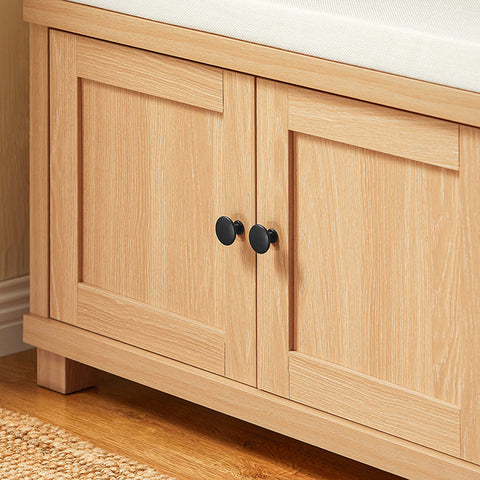 Rootz Hallway Bench - Shoe Storage Bench - Entryway Bench - Soft Padded Seat for Comfort - 104cm x 47cm x 35cm - Up to 3 Colours