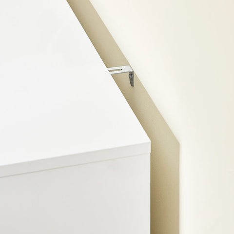 Rootz 3 Compartment Shoe Cabinet - Storage Organizer - Shoe Rack - Dust-Free Access - 59cm x 115cm x 40cm