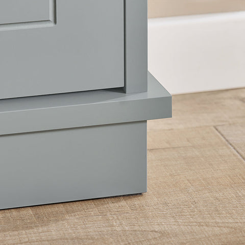Rootz Shoe Storage Cabinet - Shoe Organizer - Entryway Shoe Rack - Sturdy Wall-Mountable - 76x79x18cm