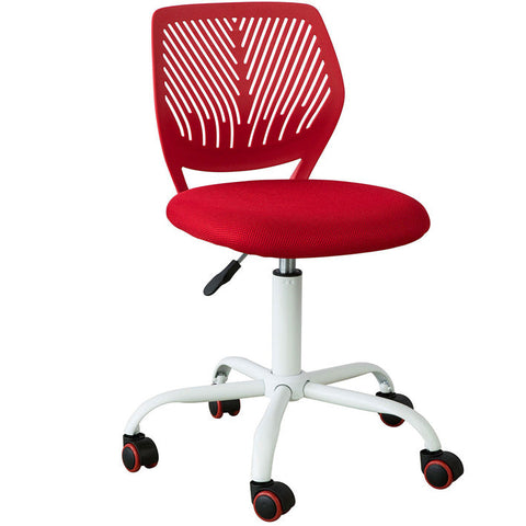 Rootz Adjustable Desk Chair for Children - Youth Swivel Chair - Office Chair - Ergonomic Design - Neck & Back Support - Quiet 360-Degree Wheels - 77-89cm x 46-58cm x 54cm