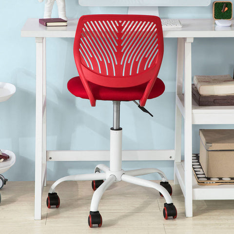 Rootz Adjustable Desk Chair for Children - Youth Swivel Chair - Office Chair - Ergonomic Design - Neck & Back Support - Quiet 360-Degree Wheels - 77-89cm x 46-58cm x 54cm