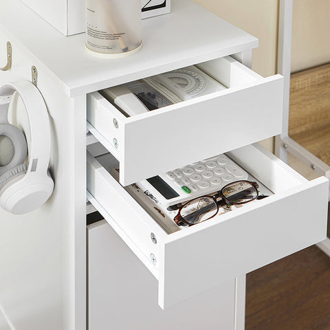 Rootz Office Cabinet - Storage Cabinet - Filing Cabinet - Ample Storage - 32cm x 76cm x 40cm