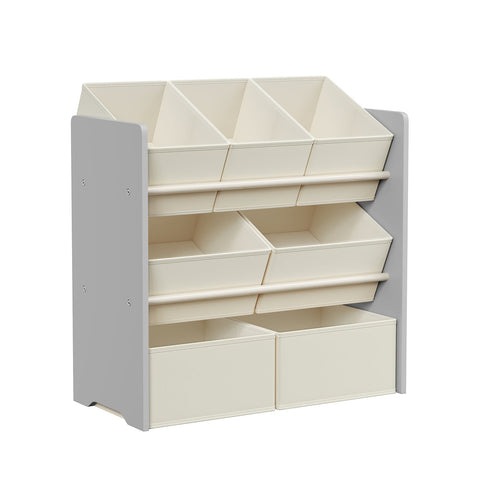 Rootz Kinderregal - Kindershelf - Storage Organizer - Non-woven Fabric - 29.5cm x 62.5cm x 60cm