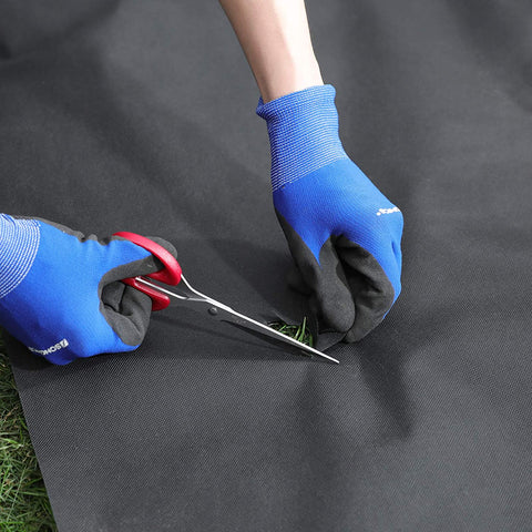 Rootz Weed Control Fabric - Garden Fleece - Weed Barrier - UV Stabilizer - Moisture Regulation - Soil Protection - 1m x 50m - END WITH THE THEATER