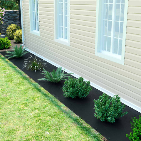 Rootz Weed Control Fabric - Garden Fleece - Weed Barrier - Moisture Regulation - UV Stabilizer - 1m x 25m - End with the Theater
