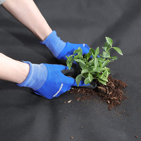 Rootz Weed Control Fabric - Garden Fleece - Weed Barrier - UV Stabilizer - Moisture Regulation - Soil Protection - 1m x 50m - Black - 100 g/m² PP - 6kg - End with the Theater