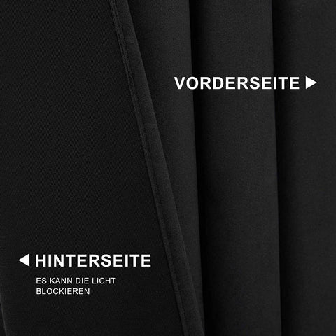 Rootz Luxurious Velvet Blackout Curtains - Privacy Drapes - Light Blocking Panels - High-Quality Material - Easy Installation - Machine Washable - 140cm x 225cm/245cm/270cm