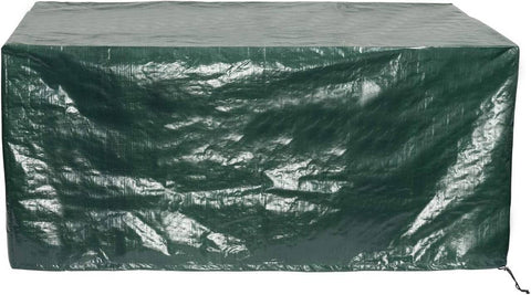 Rootz Garden Furniture Cover - Outdoor Protective Tarpaulin - Polyethylene Fabric - Waterproof - UV Resistant - 180cm x 120cm x 70cm