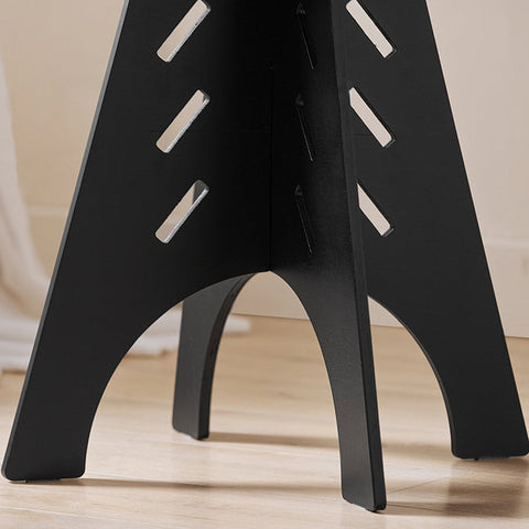 Rootz Wooden Side Table - Coffee Table - Tenon Joint Table - Easy Assembly - Eco-Friendly - Noise-Reducing Floor Protectors - H55 x Ø46.5cm