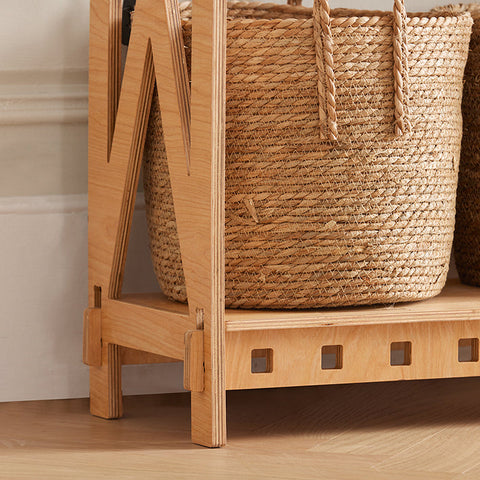 Rootz Wooden Console Table - Side Table - Hallway Table - Easy Assembly with Tenon Joints - Eco-Friendly - Durable - 80cm x 87.5cm x 30cm