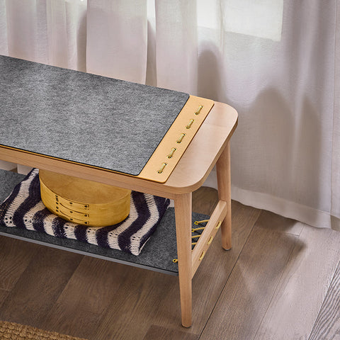 Rootz Shoe Bench with Storage - Entryway Bench - Bed Bench - Easy Assembly - Durable - Eco-Friendly - 110cm x 46cm x 37cm