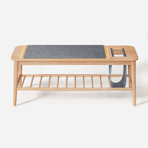 Rootz Shoe Bench with Storage - Entryway Bench - Shoe Rack - Tenon Joint Craftsmanship - Easy Assembly - Eco-Friendly Materials - 110cm x 44cm x 37cm