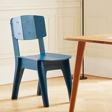 Rootz Wooden Chair - Kitchen Chair - Desk Chair - Tenon Joint Construction - Scratch-Resistant Floor Protectors - Easy Assembly - 44.5cm x 86cm x 61cm