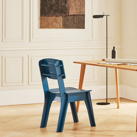 Rootz Wooden Chair - Kitchen Chair - Desk Chair - Tenon Joint Construction - Scratch-Resistant Floor Protectors - Easy Assembly - 44.5cm x 86cm x 61cm