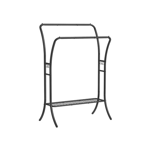 Rootz Clothes Rack - Garment Rack - Steel Wardrobe - Heavy Duty - Space Saving - Easy Assembly - 46cm x 100cm x 155cm