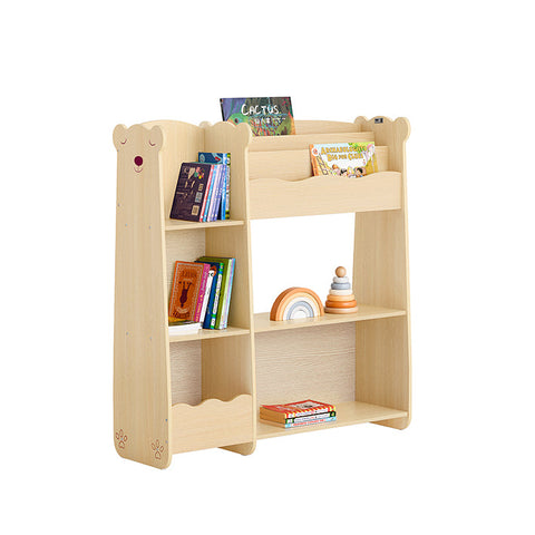 Rootz Children's Shelf with Multiple Storage - Kids Bookcase - Toy Organizer - MDF Material - 91cm x 100cm x 30cm - Easy Assembly