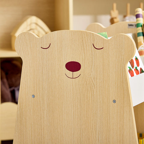 Rootz Kids 3 Compartment Cabinet - Toy Storage Organizer - MDF Material - 50cm x 53cm x 40cm - 6.3kg - 15kg Load Capacity