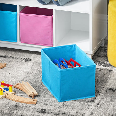 Rootz Children's Bookshelf - Toy Organizer - Kids Storage Unit - MDF Material - 63cm x 80cm x 28cm
