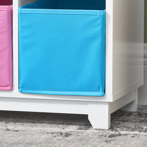 Rootz Children's Bookshelf - Toy Organizer - Kids Storage Unit - MDF Material - 63cm x 80cm x 28cm