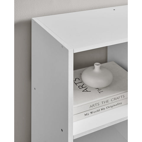 Rootz Bookcase with 10 Compartments - Bookshelf - Storage Shelf - Elegant Display - 30cm x 65.5cm x 161.5cm