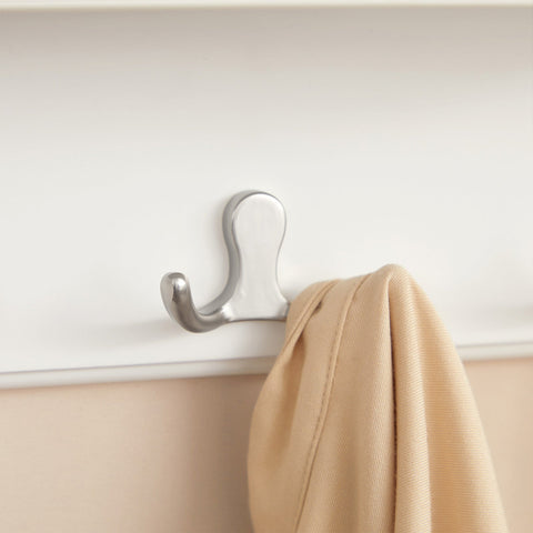 Rootz Wall Coat Rack - Entryway Organizer - Hallway Storage - 8 Hanging Options - 40cm x 10.5cm x 10.5cm