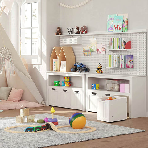 Rootz Kids Storage Cabinet - Organizer - Children Cupboard - 102cm x 30cm x 60cm