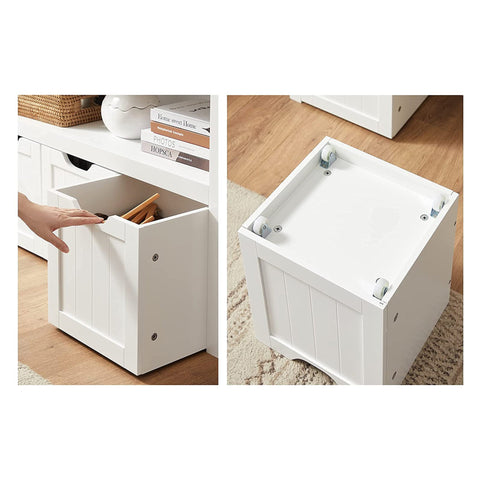 Rootz Kids Storage Cabinet - Organizer - Children Cupboard - 102cm x 30cm x 60cm