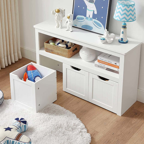 Rootz Kids Storage Cabinet - Organizer - Children Cupboard - 102cm x 30cm x 60cm