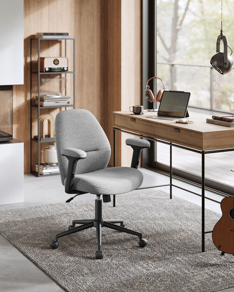 Rootz Ergonomic Desk Chair - Office Chair - Adjustable Armchair - Enhanced Comfort - 66 x 66 x (86.5-94.5) cm