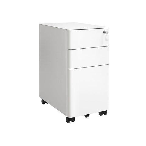 Rootz Filing Cabinet - Office Organizer - Document Storage - Steel Construction - 30cm x 46cm x 59.2cm