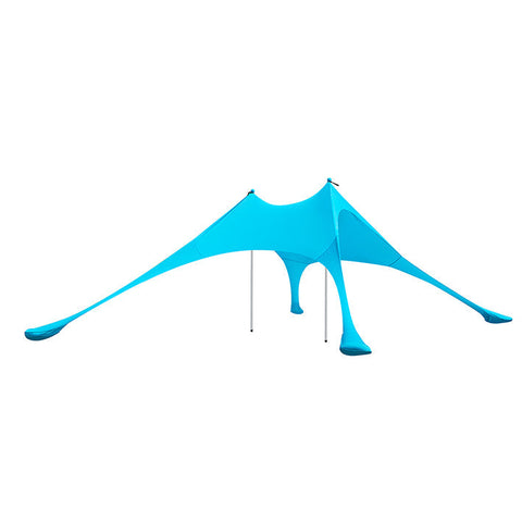 Rootz Outdoor Canopy - Sun Shade - Beach Tent - UPF30+ Protection - 300cm x 300cm x 200cm - Lightweight 1.92kg - Portable - Easy Assembly