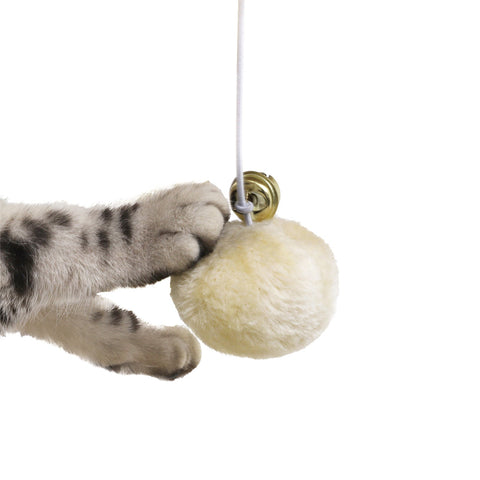 Rootz 138 cm Cat Scratching Post - Scratcher Tree - Feline Tower - Beige - 55cm x 40cm x 138cm