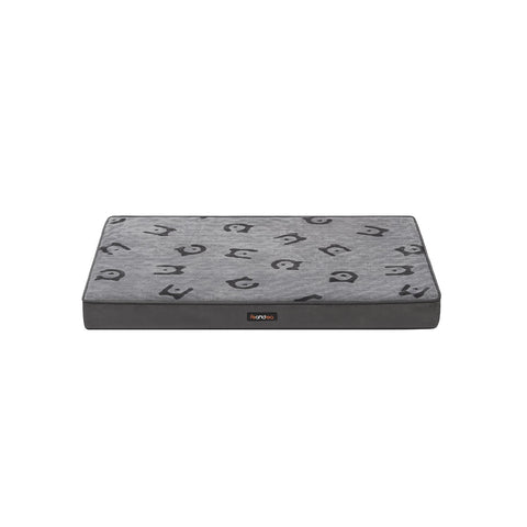 Rootz Orthopedic Dog Bed - Pet Bed - Memory Foam Bed - Dove Grey - Flannel & Oxford Fabric - 91cm x 68cm x 8cm-Key Benefits