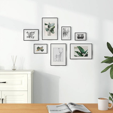 Rootz Premium Picture Frame Set - Photo Display - Memory Frames - Durable Aluminum Alloy - Versatile Wall & Table Mounting - 10x15cm to 30x40cm