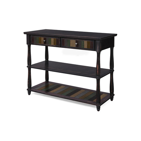 Rootz Welcome Home Console Table - Hall Table - Entryway Table - MDF Construction - Solid Wood Legs - Storage Space - Decorative - Stable - 105cm x 38cm x 77cm