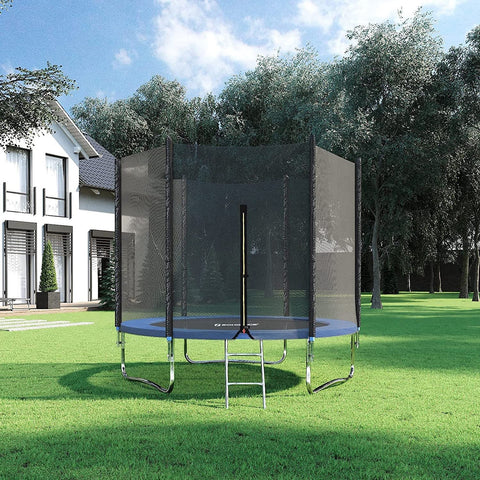 Rootz Trampoline Safety Enclosure - Netting - Padding - Weatherproof - Ø 366 cm x 183 cm