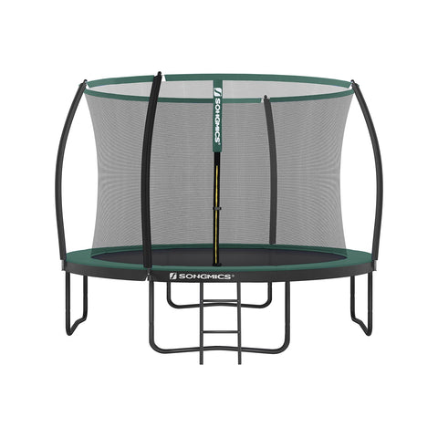 Rootz 305cm Trampoline Set - Outdoor Trampoline - Bouncing Fun - Fitness - Close-Meshed Safety Net - 305cm x 305cm x 260cm