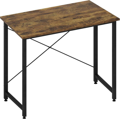 Rootz Dirty Computer Desk - Workstation - Office Desk - Robust E1 Wood - 80cm x 75cm x 40cm