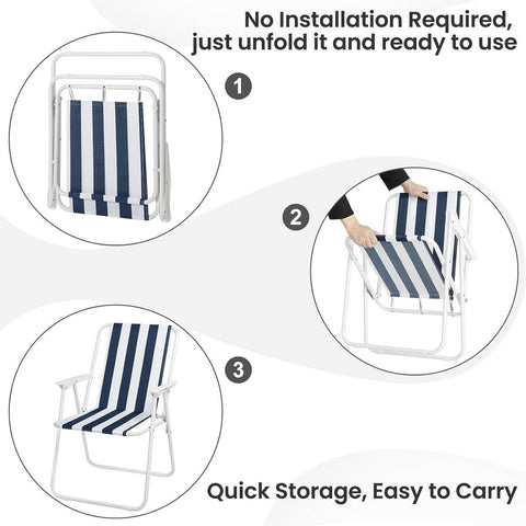 Rootz Ultralight Camping Chair - Portable & Foldable - Quick Setup, Lightweight, Durable - 600D Oxford Fabric - 58cm x 53cm x 76cm (Unfolded)