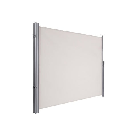 Rootz Side Awning - Balconies - Terraces - Robust - Rust-proof - Water-repellent - Tear-resistant - Polyester - Waterproof Pu - Anthracite - 180 x 350 cm