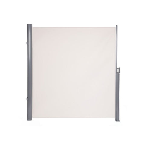 Rootz Side Awning - Balconies - Terraces - Robust - Rust-proof - Water-repellent - Tear-resistant - Polyester - Waterproof Pu - Anthracite - 180 x 350 cm