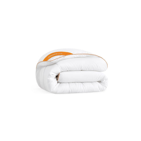 Rootz Cloud White Duvet - Comforter - Bedspread - 300 GSM Microfiber - 200cm x 135cm - Lightweight - 8 Loops
