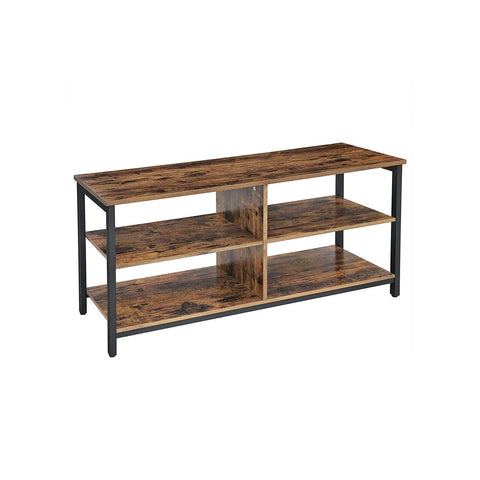 Rootz TV Shelf Organizer - Media Stand - Entertainment Center - Space-saving Design - 120cm x 30cm x 60cm