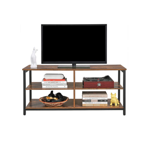 Rootz TV Shelf Organizer - Media Stand - Entertainment Center - Space-saving Design - 120cm x 30cm x 60cm
