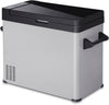 Rootz Portable Dual-Function Refrigerator - Travel Fridge - Compact Freezer - Space-Saving, Advanced Temperature Control, Portable - 36cm x 59cm x 81.2cm