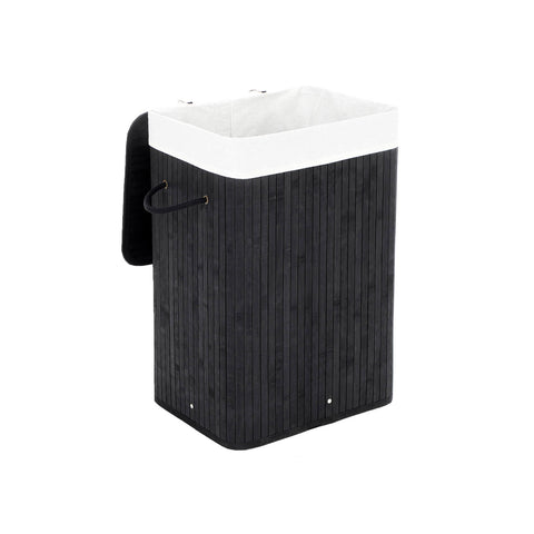 Rootz Bamboo Laundry Basket - Laundry Bin - Storage Container - Eco-friendly & Space-saving - 40cm x 60cm x 30cm
